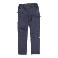 CALÇA MULTIBOLSOS AZUL ESC B4031